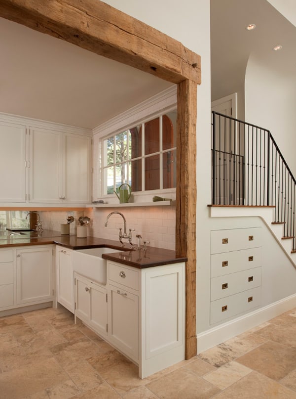 55 Amazing space-saving kitchens under the stairs