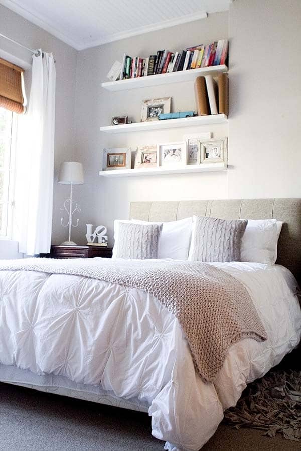 46 Dreamy white bedroom design inspirations