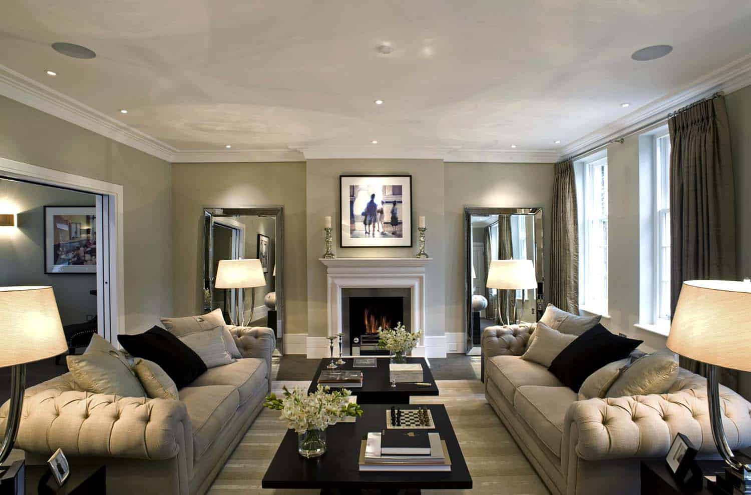 simple classy living room design