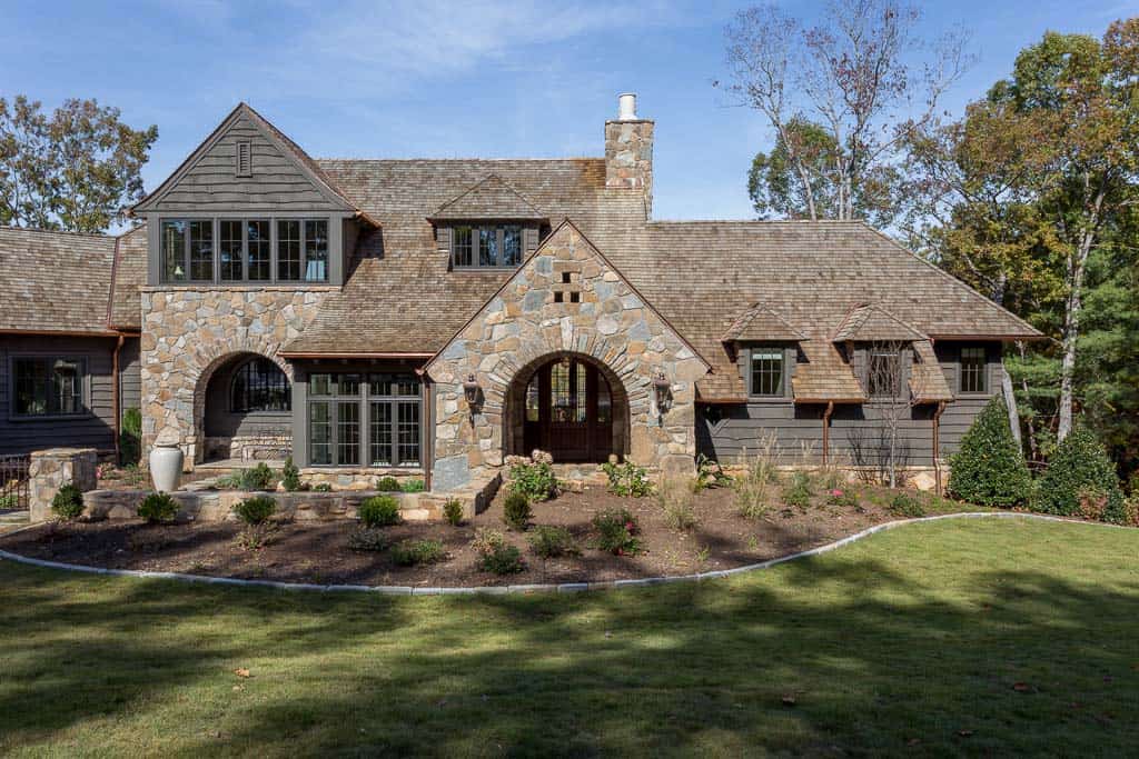European lake house exudes charming details in South Carolina