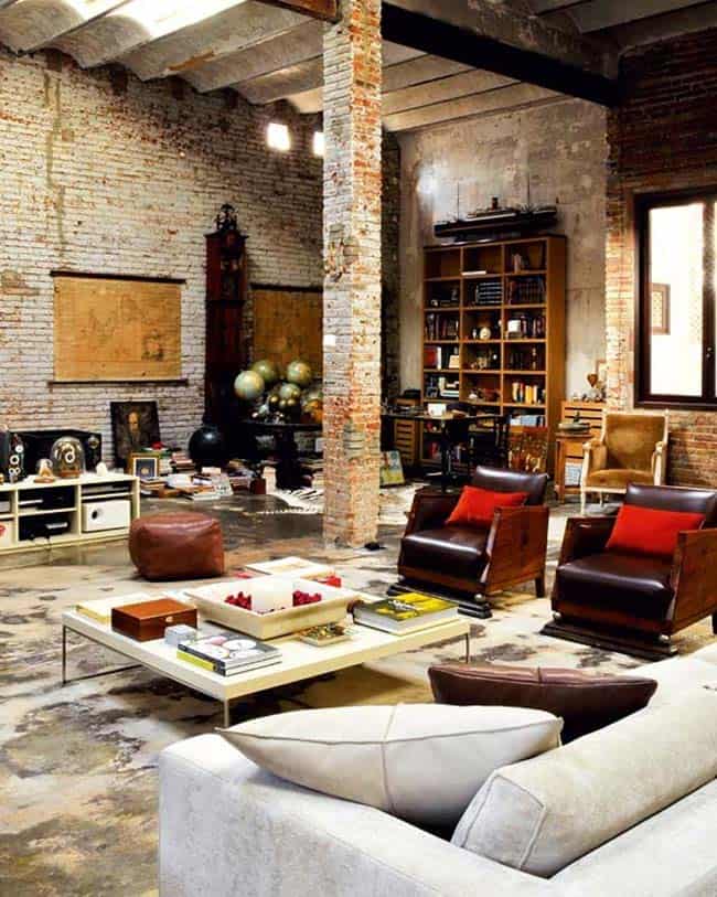 Renovated loft in Barcelona brimming with industrial character