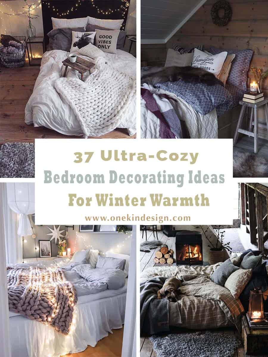 37 Ultra-cozy bedroom decorating ideas for winter warmth