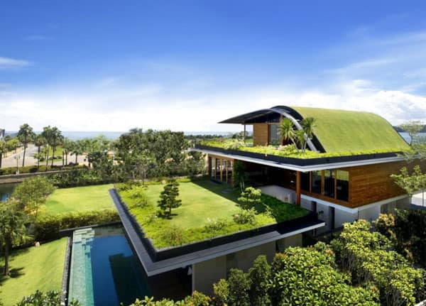 featured posts image for Amazing zen house with a sky garden