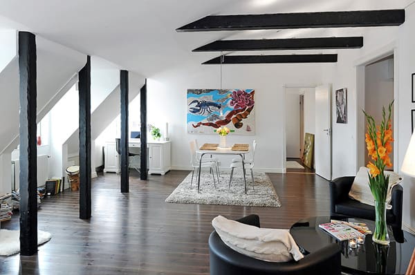 featured posts image for A very charming and stylish loft in Sweden