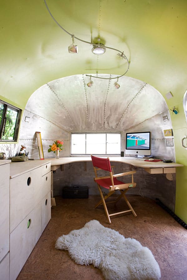 Home Tour: A Remodeled 1973 Airstream Guest House - Sunset