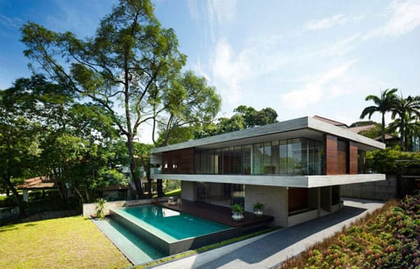 featured posts image for Singapore home has amazing connection to nature