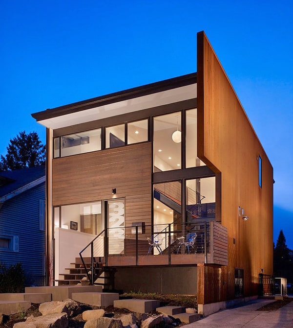 featured posts image for Dwelling with intriguing modern design in Seattle
