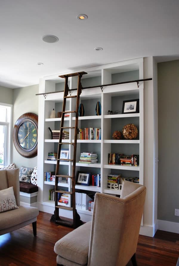 Home Library Design Ideas-19-1 Kindesign