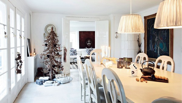 featured posts image for Dazzling Christmas decorated home in Nordsjælland