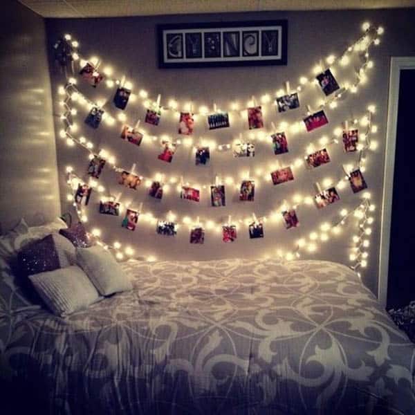 66 Inspiring Ideas For Christmas Lights In The Bedroom