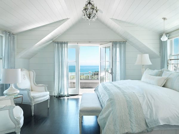 50 Beautiful Coastal Chic Bedroom Retreats
