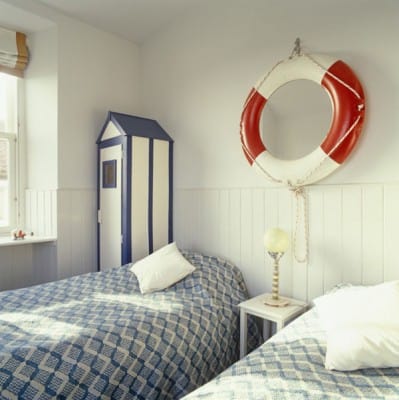 50 Beautiful coastal chic bedroom retreats Nautical Themed Kids Bedroom