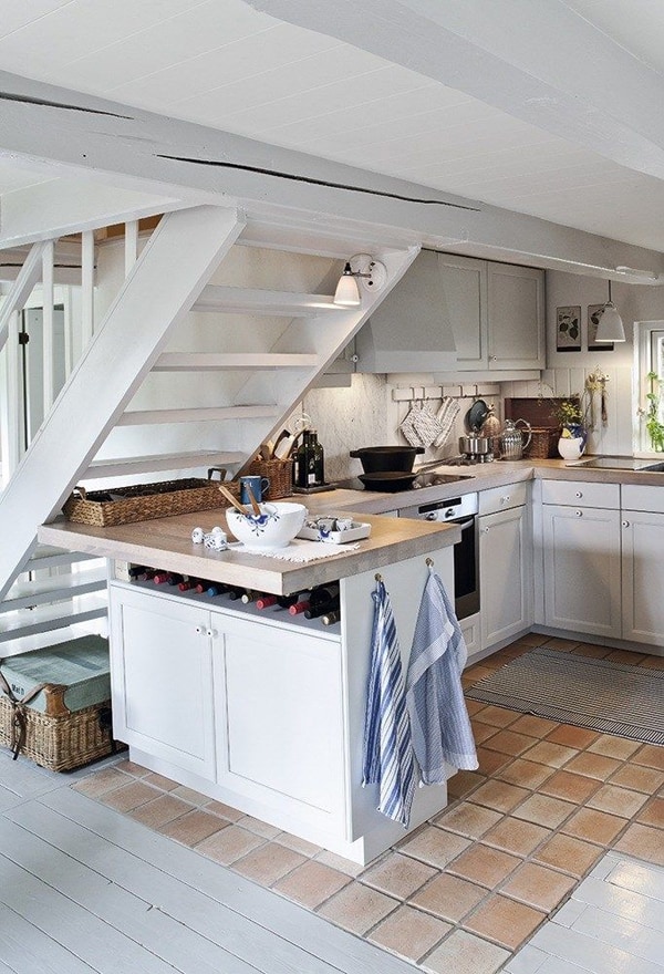 Kitchens Under the Stairs-14-1 Kindesign