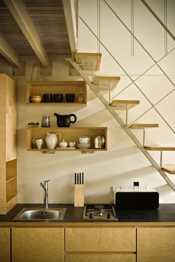 Kitchens Under the Stairs-16-1 Kindesign
