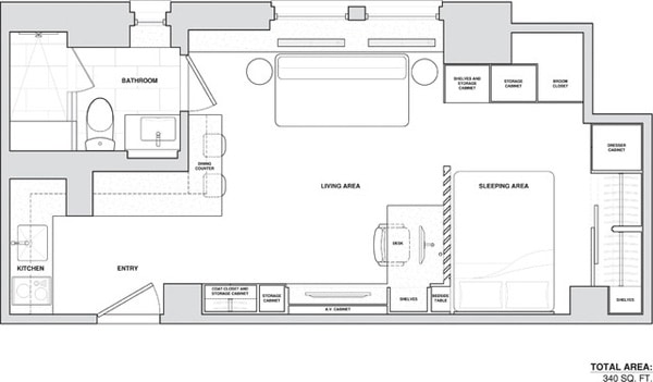 Micro-Apartment-Allen Killcoyne Architects-11-1 Kindesign