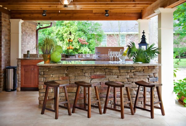 Clever Ideas For Outdoor Kitchen Designs, Outdoor Kitchen Home Design Ideas