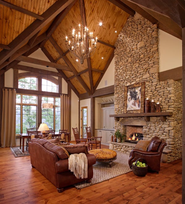 Rustic Living Rooms-20-1 Kindesign