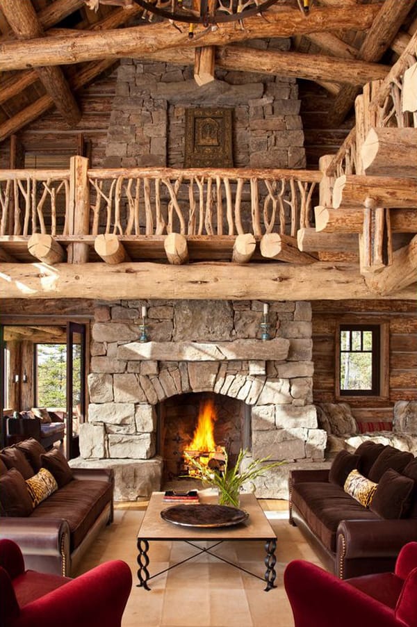 Rustic Living Rooms-44-1 Kindesign