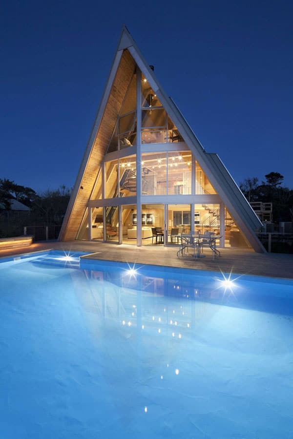 featured posts image for A-Frame Rethink on Fire Island by Bromley Caldari Architects
