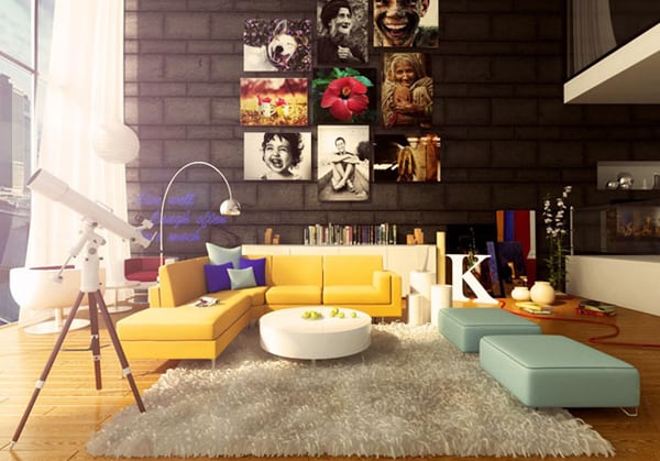 Colorful Living Room Design Ideas-05-1 Kindesign
