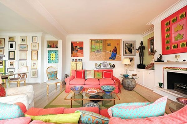 Colorful Living Room Design Ideas, How To Decorate A Colorful Living Room