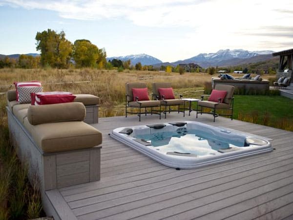 47 Irresistible Hot Tub Spa Designs For Your Backyard