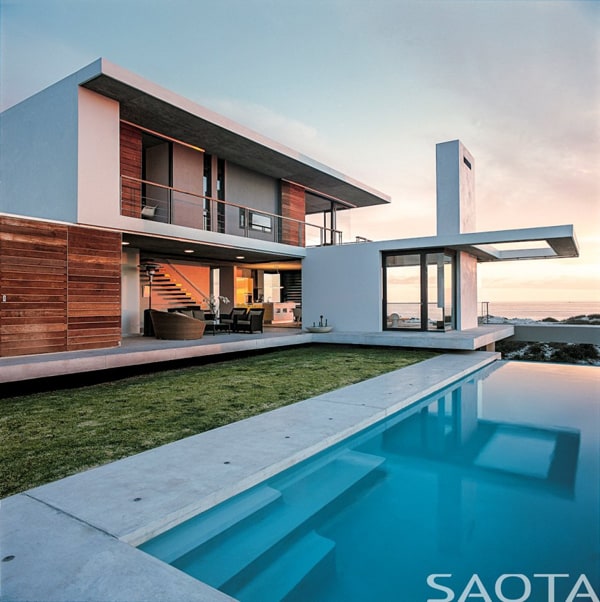 featured posts image for Sculptured holiday retreat in South Africa by SAOTA