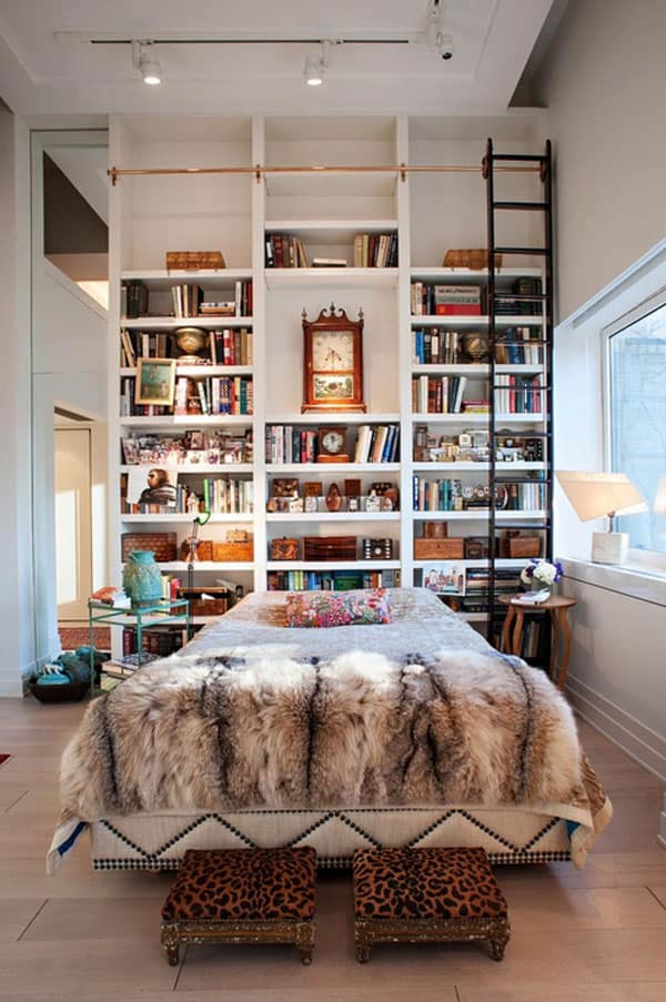 Bedrooms with Bookshelves-10-1 Kindesign