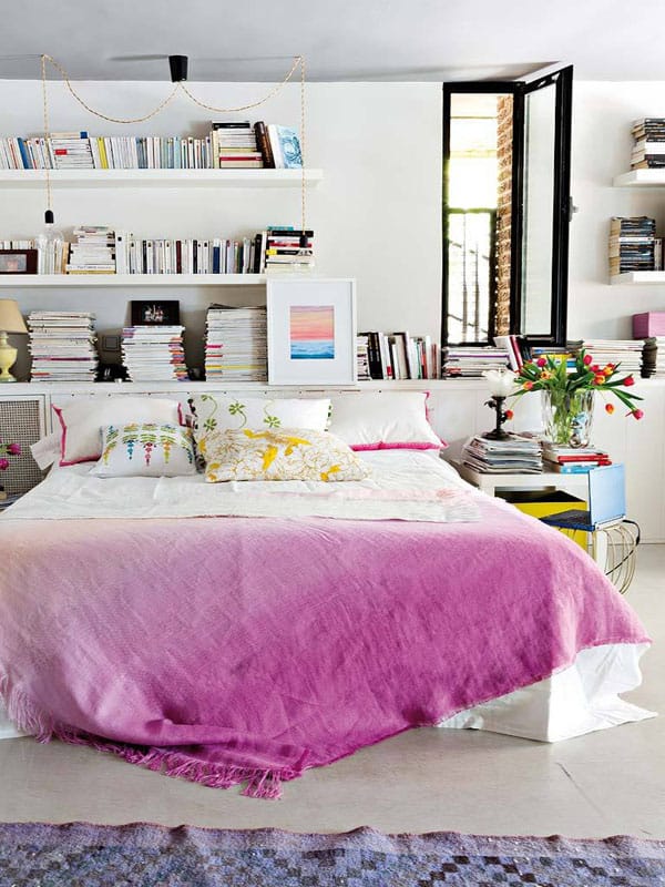 Bedrooms with Bookshelves-15-1 Kindesign