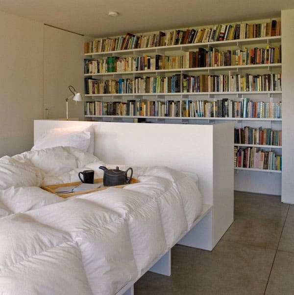 Bedrooms with Bookshelves-16-1 Kindesign