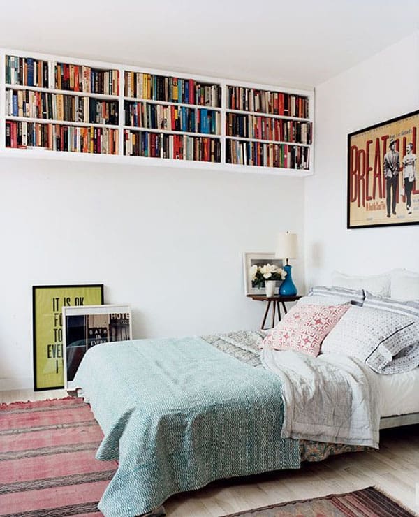Bedrooms with Bookshelves-28-1 Kindesign