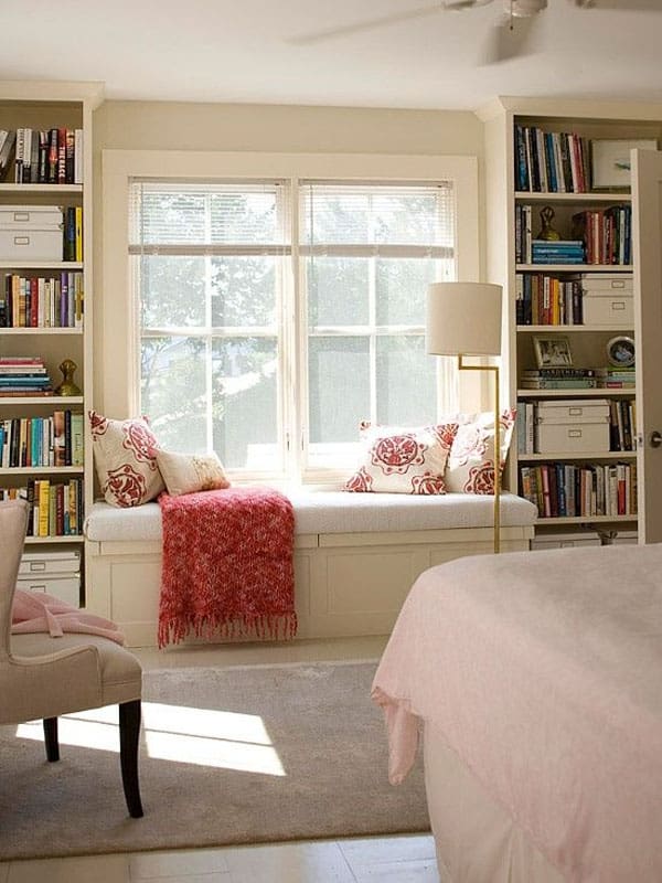 Bedrooms with Bookshelves-35-1 Kindesign