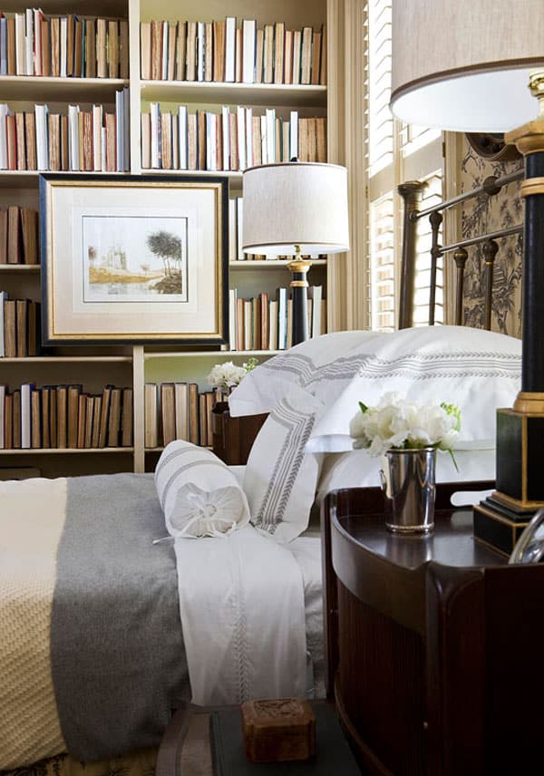Bedrooms with Bookshelves-46-1 Kindesign