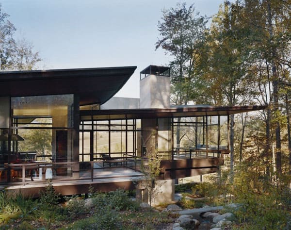 Blue Ridge Residence-Voorsanger Architects-04-1 Kindesign