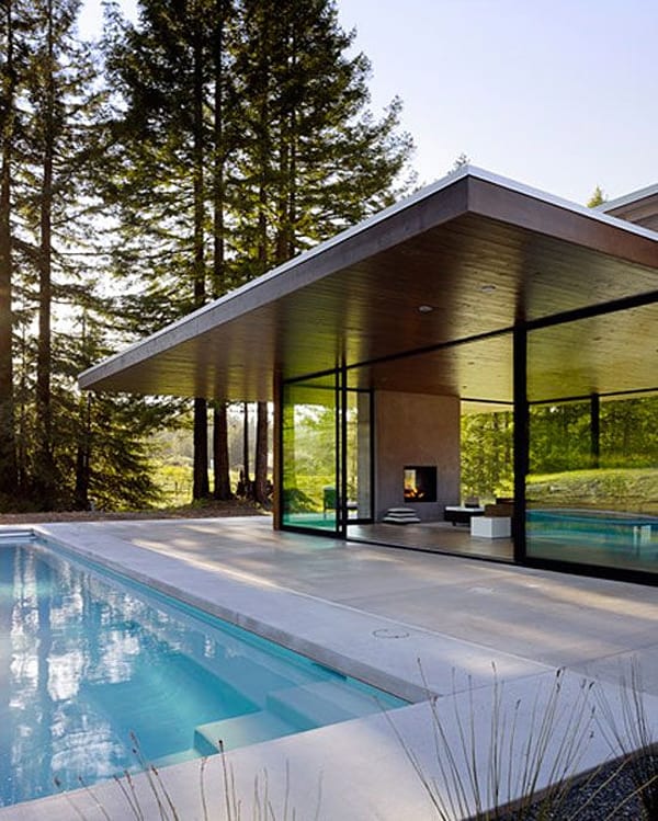 featured posts image for Sustainable glass dwelling in Sonoma County: Marra Road