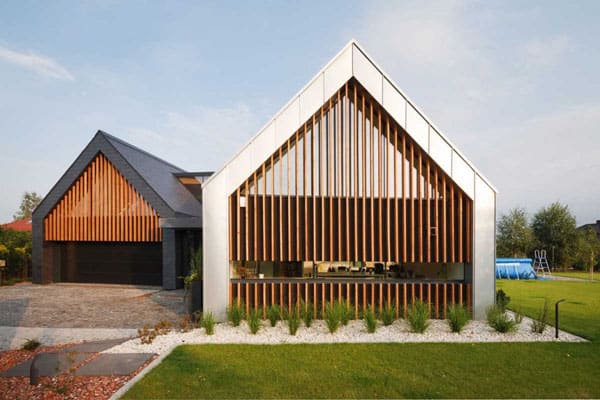 featured posts image for Stunning Two Barns House in Poland for modern family living