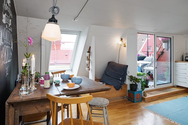 featured posts image for Tiny apartment offers brightness and transparency in Sweden