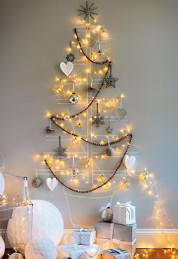 Christmas Decorating Ideas for Small Spaces-06-1 Kindesign