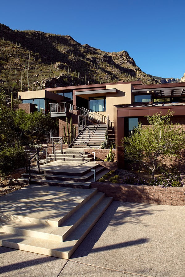 featured posts image for Modern desert home nestled in the Catalina Foothills, Arizona
