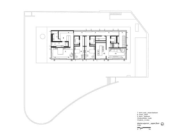 Toblerone House-studiomk27-37-1 Kindesign