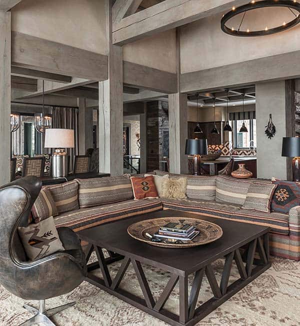 featured posts image for Sumptuous Montana retreat featuring cozy rustic-modern