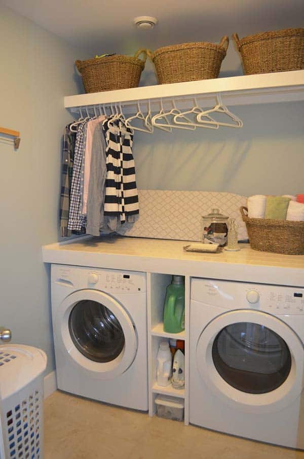 Small Laundry Room Design Ideas-18-1 Kindesign