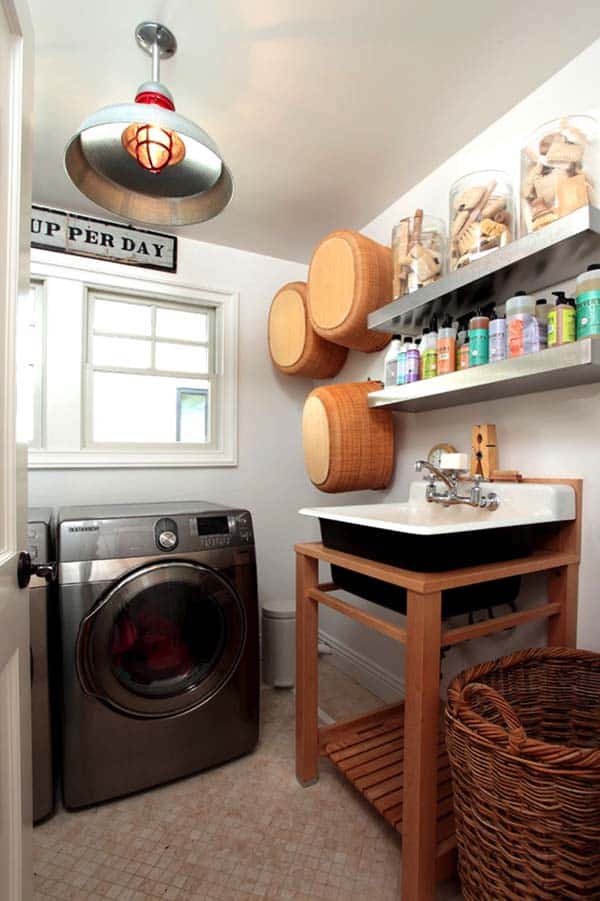 Small Laundry Room Design Ideas-19-1 Kindesign