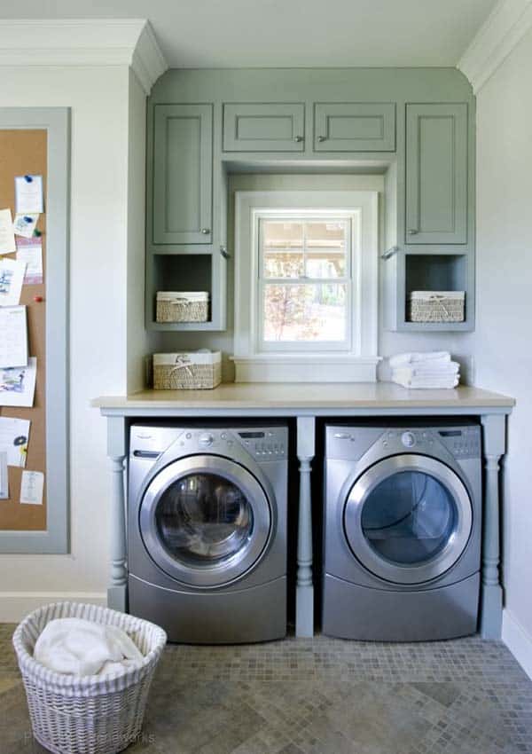 Small Laundry Room Design Ideas-32-1 Kindesign