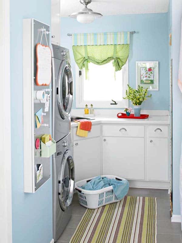 Small Laundry Room Design Ideas-55-1 Kindesign