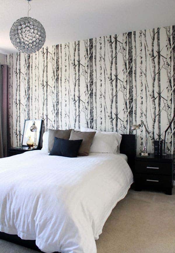 Black and White Bedroom Ideas-16-1 Kindesign