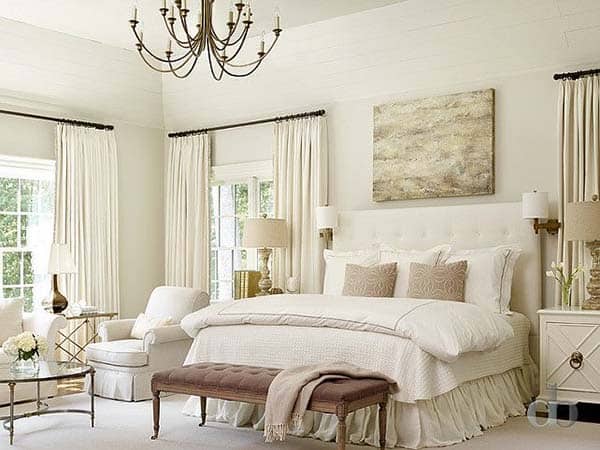 Dreamy White Bedroom Designs-34-1 Kindesign