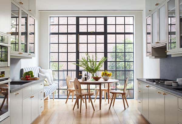 Clinton Street Townhouse renovation by Lang Architecture.