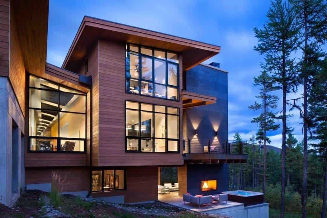 Enchanting mountain home offers treehouse feel in Montana