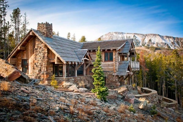 featured posts image for Nesting mountainside in Big Sky: A rustic-luxe oasis